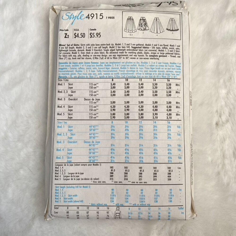 Style Sewing Pattern - Picture 2 of 2